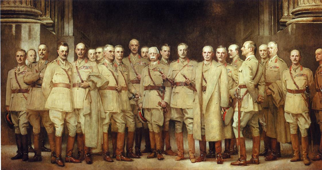 General Officers Of World War I 1920 1922 John Singer Sargent   General Officers Of World War I 1922 