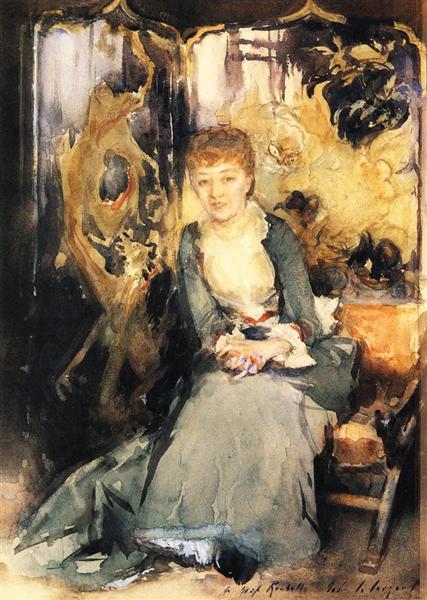 Henrietta Reubell, c.1884 - c.1885 - Джон Сингер Сарджент
