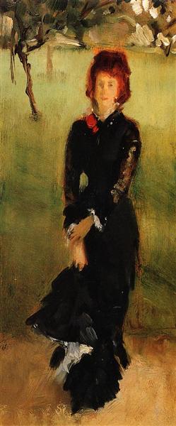 Madame Edouard Pailleron (study), 1879 - Джон Сінгер Сарджент