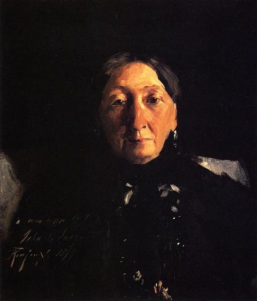 Madame Francois Buloz, 1879 - Джон Сингер Сарджент