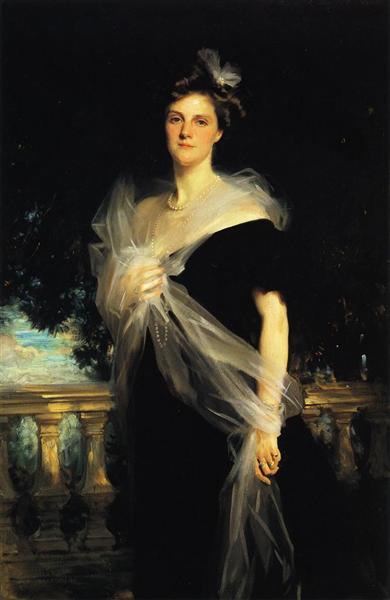 Mrs. Harold Harmsworth, 1906 - Джон Сингер Сарджент