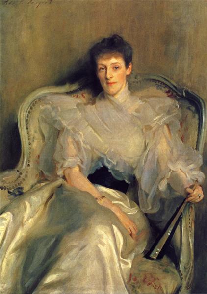 Mrs. Ian Hamilton (Jean Muir), c.1896 - Джон Сінгер Сарджент