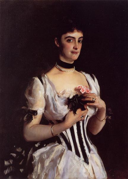 Mrs. Wilton Phipps, c.1884 - Джон Сингер Сарджент