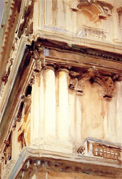 Palazzo Corner della Ca Grande, 1907 - John Singer Sargent