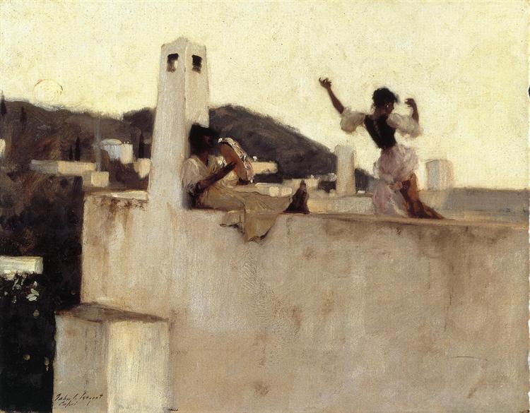 Rosina, Capri, 1878 - Джон Сингер Сарджент