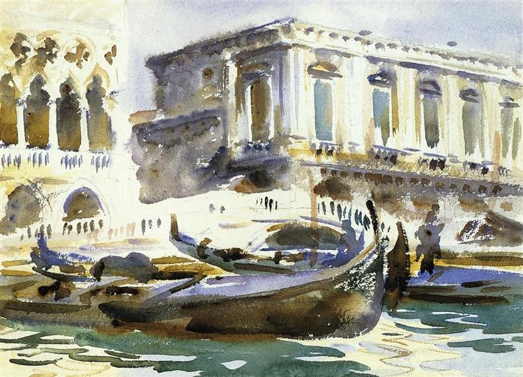 Venice. The Prison, c.1903 - John Singer Sargent