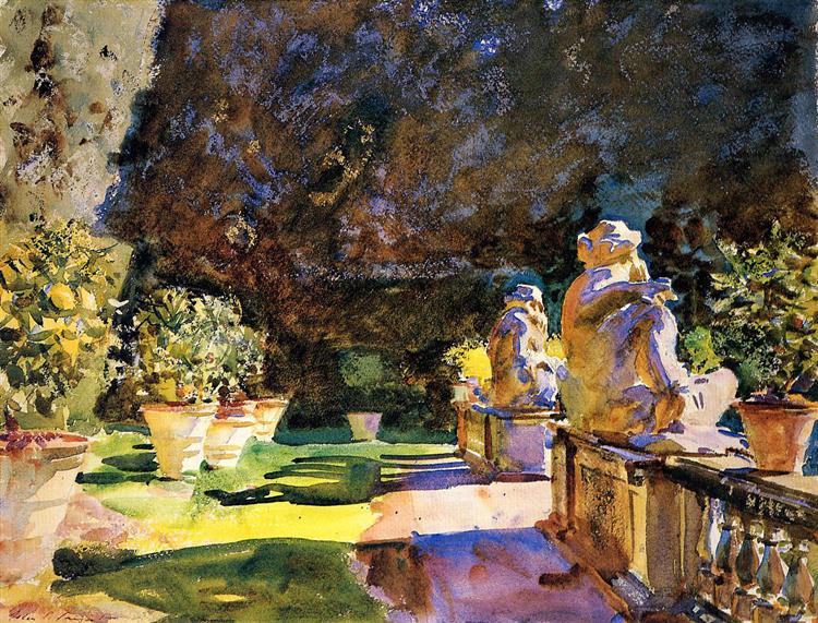 Villa di Marlia: Lucca, 1910 - John Singer Sargent
