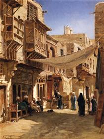 Street in Boulaq near Cairo - John Varley II