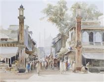 Street Scene, India - John Varley II