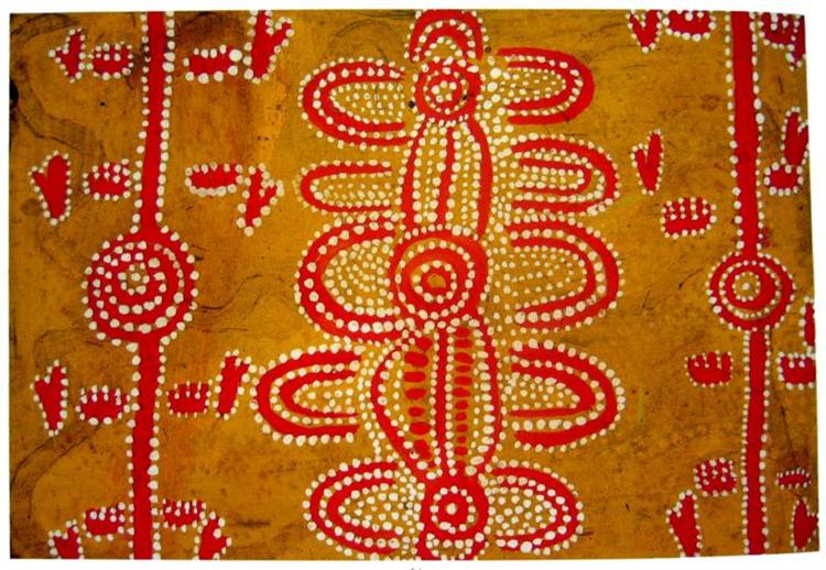 Mala (Wallaby) Dreaming, 1971 - Джонни Варангкула Тёпурулла