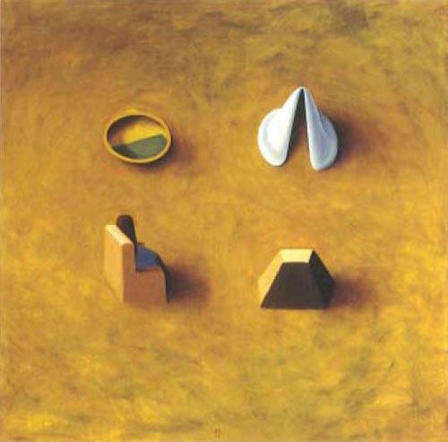 Cena de Contemplação, 1993 - Jorge Martins (pintor)