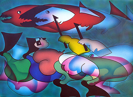 Pesca Submarina, 1980 - Жозе ді Гімарайнш