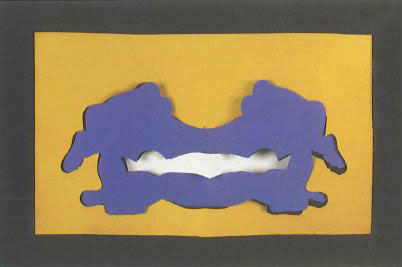 Recorte azul, 1968 - Жозе Ескада