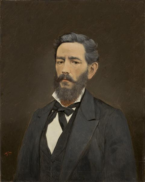 Bust of a Man, 1850 - Хосе Феррас де Алмейда Жуниор