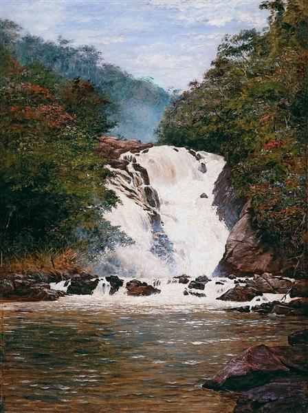 Votorantim Waterfall, 1893 - Jose Ferraz de Almeida Junior