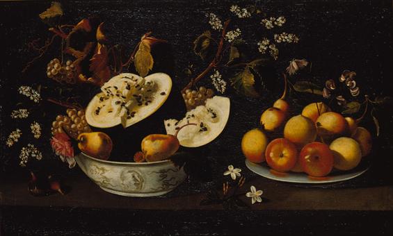 Натюрморт з фруктами і квітами, 1670 - Хосефа де Обідос