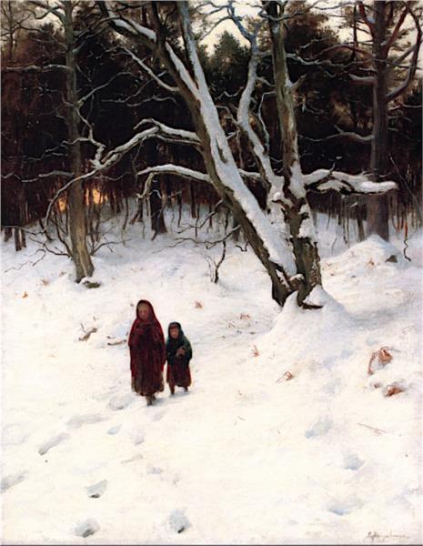 A Walk in the Snow - Джозеф Фаркухарсон