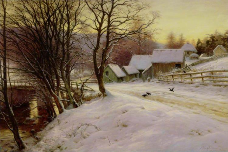 A Winter's Morning - Joseph Farquharson