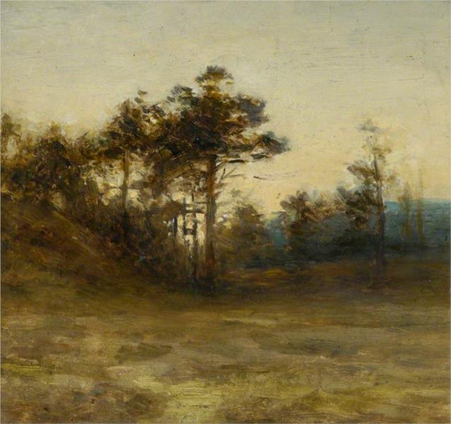 Scots Pines, Sunset - Джозеф Фаркухарсон