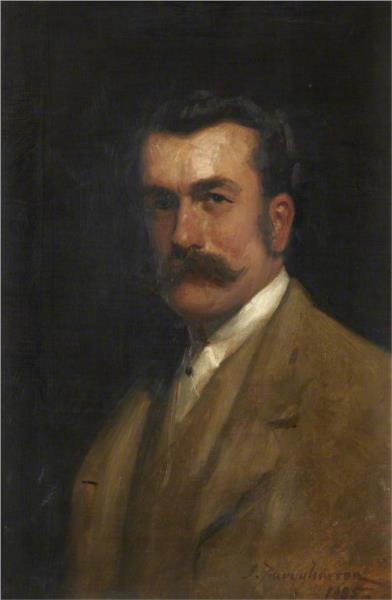 Self Portrait, 1885 - Джозеф Фаркухарсон