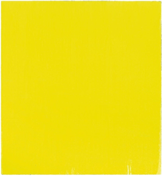 Yellow Painting #14, 1995 - Joseph Marioni