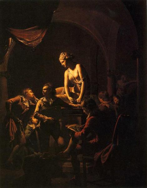An Academy by Lamplight, 1769 - Joseph Wright of Derby