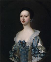 Anne Bateman, later Mrs. John Gisbourne - Joseph Wright of Derby