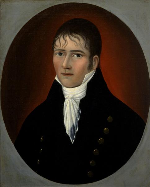 Portrait of Sea Captain John Murphy, 1810 - Джошуа Джонсон