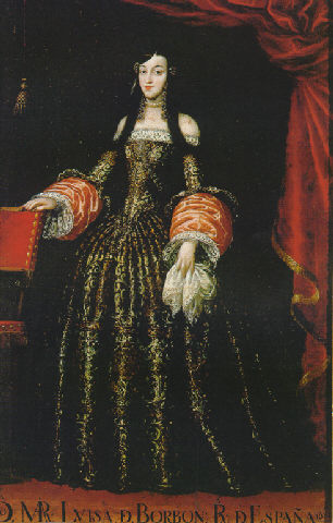 Portrait of Marie Louise of Orléans (1662–1689), Queen consort of Spain - Juan Carreno de Miranda