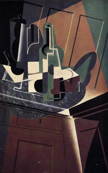 The Sideboard, 1917 - Хуан Ґріс