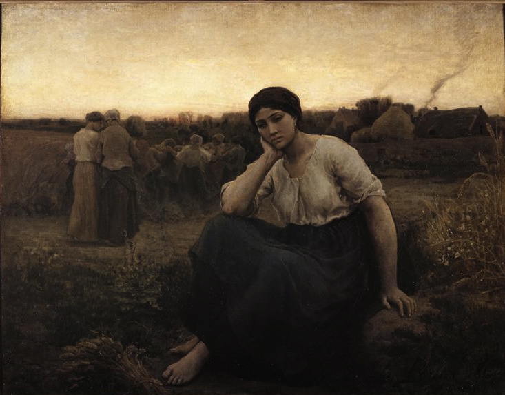 Evening, 1860 - Жюль Бретон