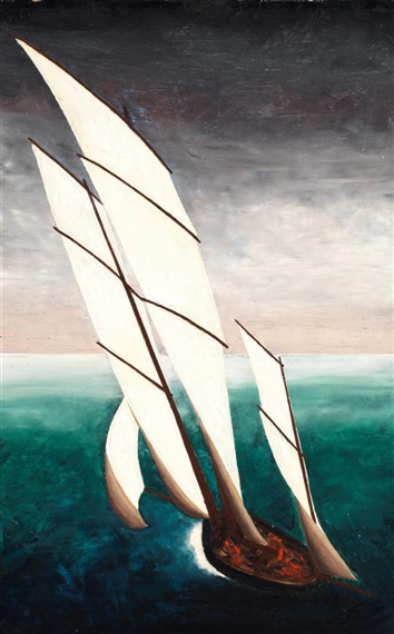 Bisquine Cancalaise, 1929 - Жюль Лефранк