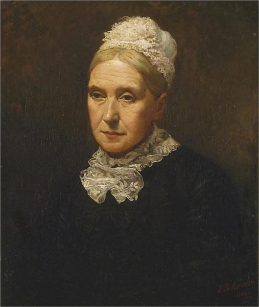 My mother, 1883 - Julian Ashton