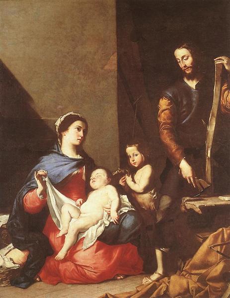 The Holy Family, 1639 - Jusepe de Ribera