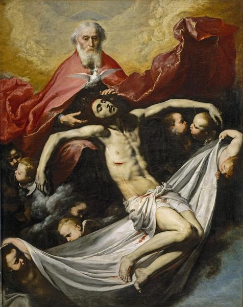 The Holy Trinity, c.1635 - Хосе де Рибера