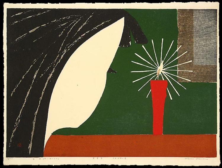 Red Candle, 1950 - 河野薫