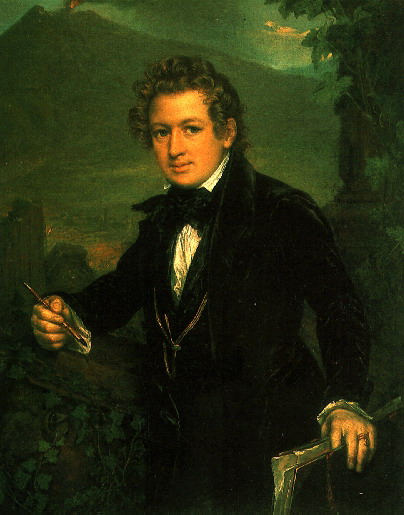 Self-portrait, 1836 - Карл Брюллов