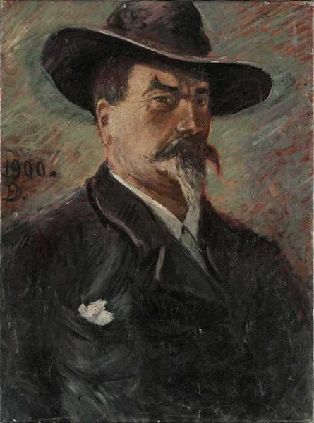Self-Portrait, 1900 - Карл Эдвард Дирикс