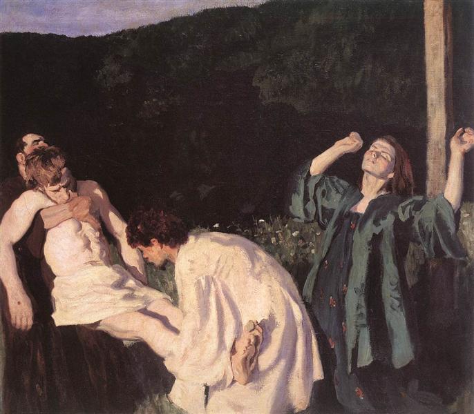 Deposition from the Cross, 1903 - Karoly Ferenczy