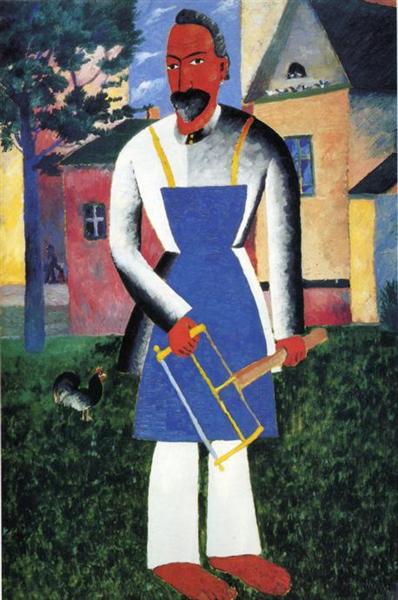 On Vacation, c.1927 - Kazimir Malevich