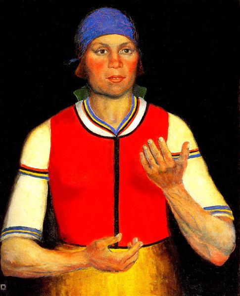 Worker, 1933 - Kazimir Malevich