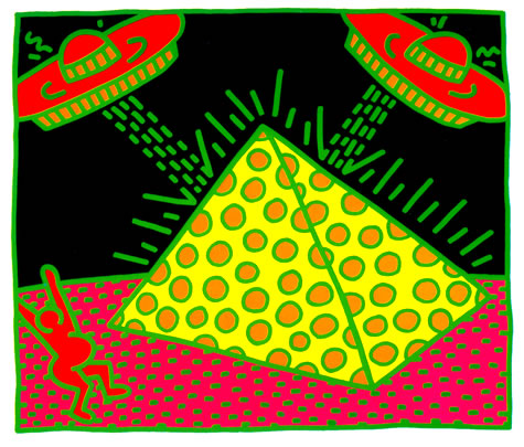 Untitled, 1983 - Keith Haring