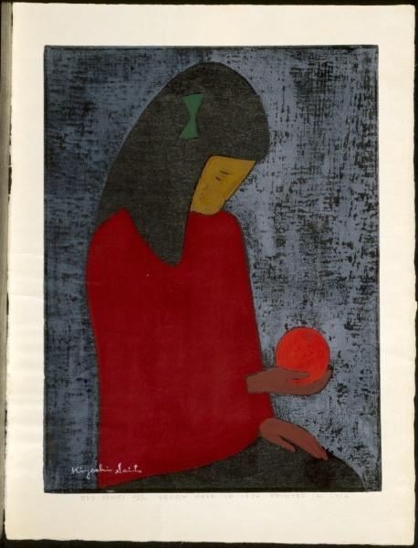 Red Fruit, 1950 - Kiyoshi Saito