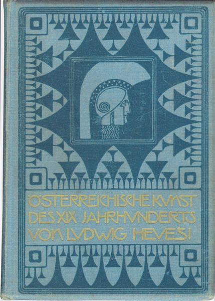 Book cover of Austrian art of the XIX. Century, 1903 - Коломан Мозер