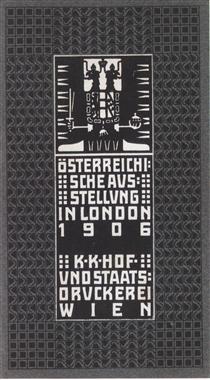 Catalogue of the Austrian Exhibition in London - Koloman Moser