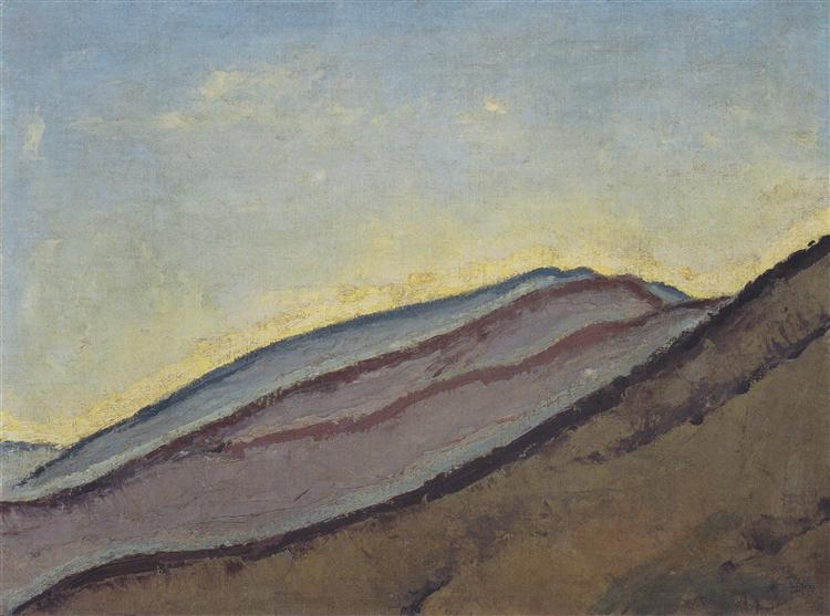 Mountain slope, c.1913 - Коломан Мозер