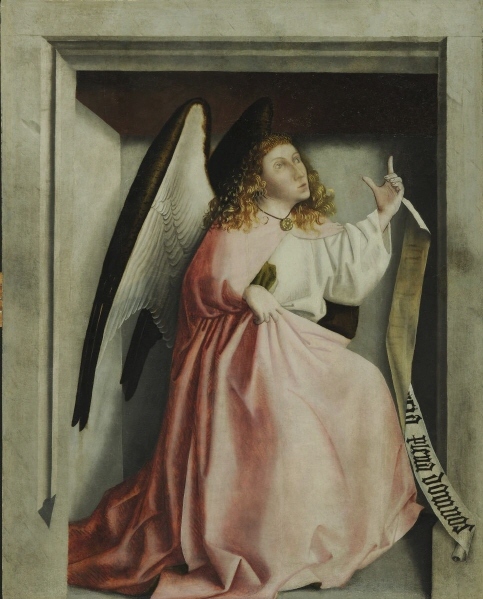 Angel of Annunciation, 1435 - Конрад Виц