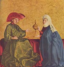 Salomon et la Reine de Saba - Konrad Witz