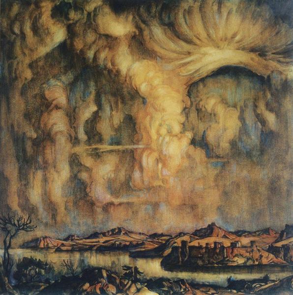 A cloud, c.1925 - Constantin Bogaïevski