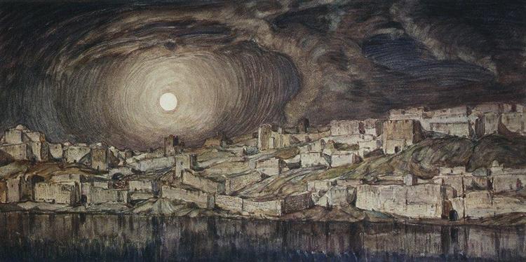 Memories of Mantegna, 1910 - Konstantin Fjodorowitsch Bogajewski